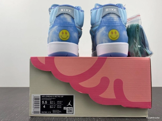 DQ7691-419 Balvin J 2 Retro Jordan 1107